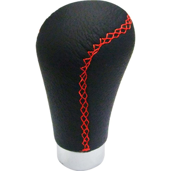 Kashimura NKS-97 at Shift Knob Genuine Leather X Red Stitching for Gate-Type-MtColumn