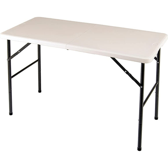 CAPTAIN STAG UP-1058 Outdoor Table, Foldable, FD, Outdoor Table, 2 Adjustable Heights, Width 46.6 x Depth 22.0 x Height 29.1 inches (119 x 56 x 74 x 52 cm), Durable