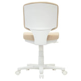 Itoki YL2-BE Salida Desk Chair, Beige, Office Chair, Rotating Chair, No Armrests, White Frame