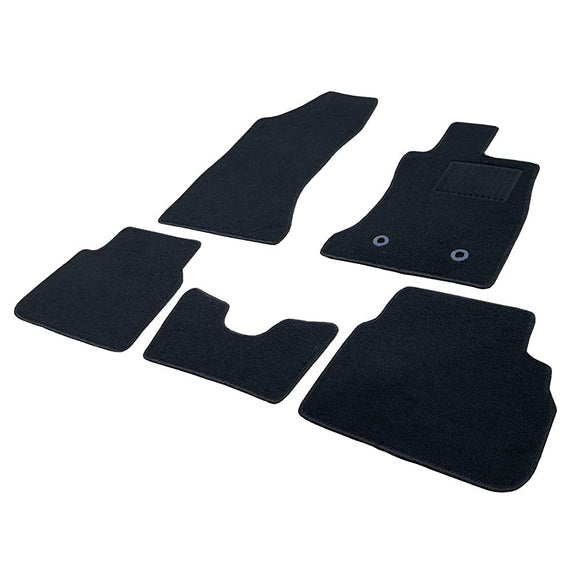 Fenice Car Mat, Floor Mat, Made in Japan, Subaru Levorg VN5/4WD) < Compatible with Subaru Dial Hooks > Black, Anti-Slip Shape, Non-Slip, Car Mat (Car Accessories Specialty Store)