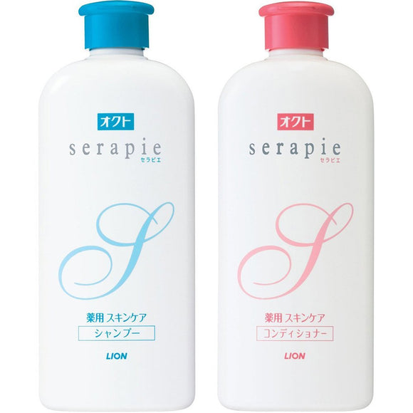 serapie medicated shampoo 230ml + medicated conditioner 230ml