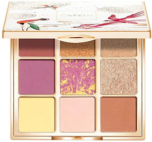 CATKIN Japan Official Fuseijakumu Series 9 Color Eyeshadow Palette Chinese Cosmetics Highly Colored Glitter Lame (C10 Hanka Sansen)