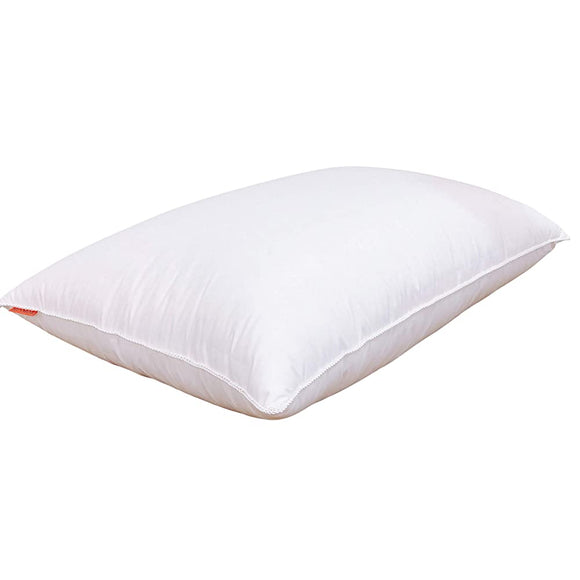 HIAMOE Down Pillow, Down Pillow, Beauty Pillow, Apnea Syndrome, 19.7 x 27.6 inches (50 x 70 cm), Size L, Premium Down, For Beauty, Health and Comfortable Sleep, Recommended by Beauty Acupuncturists, Hotel