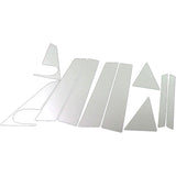 BRIGHTZ Prius NHW20 Super mirror surface stainless steel plated pillar panel Vizer useful 10PC [PIL-SIL-306] NHW W20 20 1199