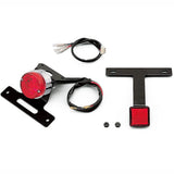 DAYTONA 42429 MOONY TAIL LAMP FOR MotorcycleS, Glass Tracker Big Boy (01-07), Bolt-on Tail Lamp Kit, Reflector Kit Included