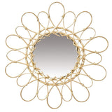 Spice of Life QSDK1040 Mirror Wall Mirror, Willow BOHO Erene 23.6 x 23.6 inches (60 x 60 cm)