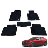 Feniche Car Mat, Floor Mat, Made in Japan (Mazda Mazda3, Mazda 3 BP Series), 2WD Black, Anti-Slip Shaper, Non-Slipping, CAR MAT (Special SHOP)