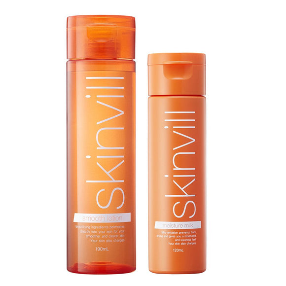 [Set] skinvill smooth lotion 190ml & moisture milk emulsion 120ml