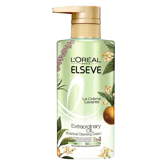 L'Oréal Paris Elseve Extra Ordinary Oil La Crème Lavon Cleansing Cream Trial Price Botanical 440g