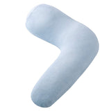 MEIDAI Side Sleeping Pillow, Blue Side Sleeping Pillow, Good Sleep Pillow, Memory Foam Pillow, Health Pillow, Prevents Stiff Shoulders, Improves Snoring, Side Sleeping, Easy Breathing, Deep Sleep