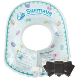 Swimava Body Ring (Genuine Japanese Product) (Baby SizeMacaron) (6 Months to 2 Years old) Butt Wiping Lid Ponte