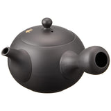 Tokoname Yaki Teapot 2-167 Showa Moon and Cat Walking Teater, Teapot 200ml, Sencha Bowl 40ml, Made in Japan T2029