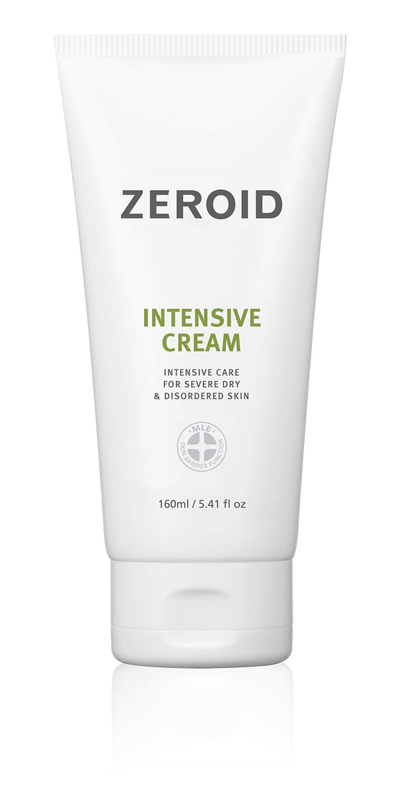 Zeroid Intensive Cream (dry and troubled skin/moisturizing cream) large capacity 160ml. Zeroid Intensive Cream 160ml.