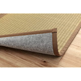 Ikehiko Rush Rug Carpet DX Okinawa Beg Approx. 75.8 x 98.4 inches (191 x 250 cm), Made in Japan, Back Non-woven Fabric #7608480