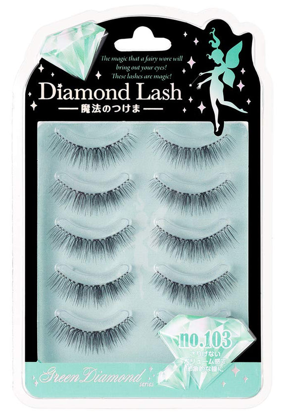 Diamond Lash Green no.
 103 5 pairs