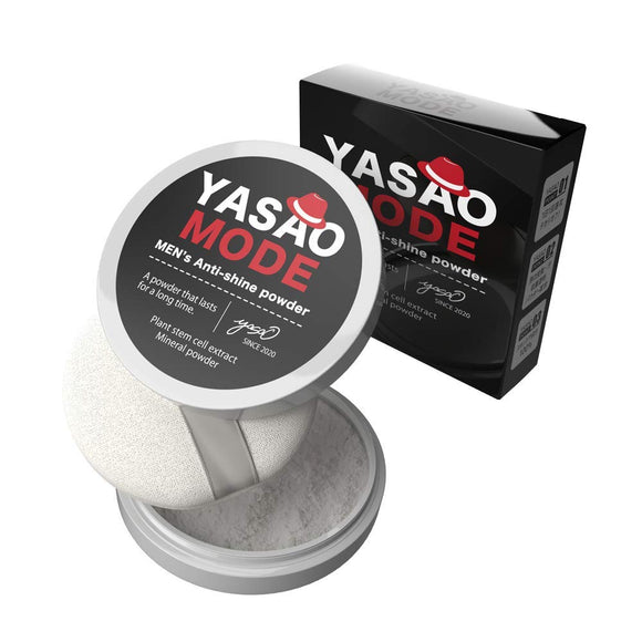 YASAO Yasao Mode Face Powder, Men's, Made in Japan, 5g, Smooth, Long-lasting, Anti-shiny