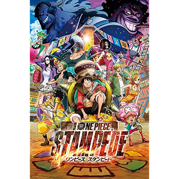 Ensky 1000 Piece Jigsaw Puzzle One Piece Stampede The Movie: 19.7 x 29.5 inches (50 x 75 cm)