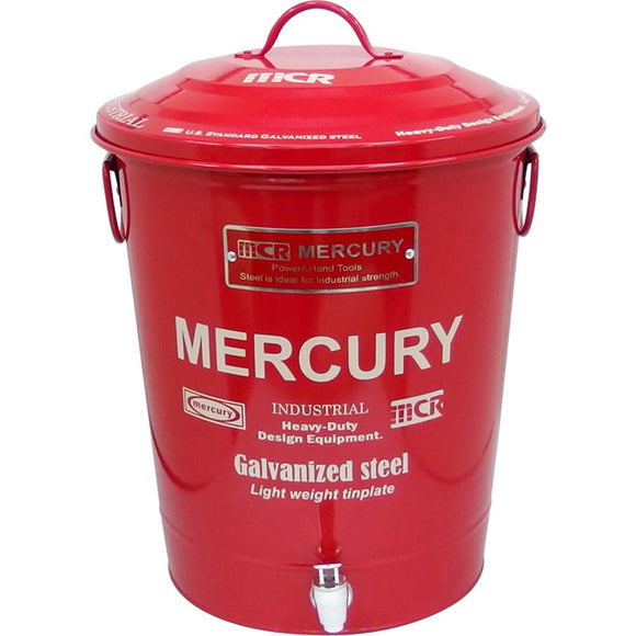 Keystone Mercury Tin Dispenser Red ME044549