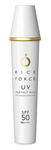 RICEFORCE [UV Protection Milk 1 Bottle (SPF50 / PA++++) Sunscreen (Sunscreen) Makeup Base