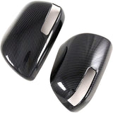 H & B General -purpose side mirror cover Toyota 20 series Alphard Belfire 70 Series Noa Voxy Carbon style