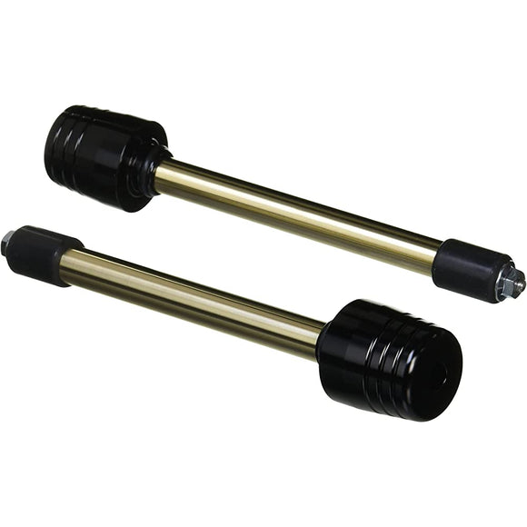 EFFEX handle bar weights Big steel handle (inner diameter 18-19mm correspondence) Black 2 pcs EBB311K