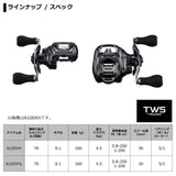 Daiwa (Daiwa) double axis reel 20 ADMIRA A (right/left handle) (2020 model)