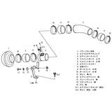 HKS Re-Singusakusyon (Air Cleaner) IMPREZA [-GRF/GVF EJ257 09/02-70020-AF106 70020-AF106