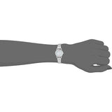 [Seiko Watch] Watch Angène Solar White Dial Full Arabic Notation Metal Band Hardlex AHJD401 Women's Silver