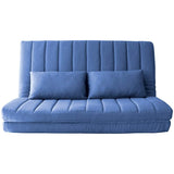 IRIS PLAZA Sofa Bed Blue 120 × 63 180 × 9 60cm 2 seats 3WAY LSB-002