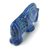 BITOSSI Rimini Blue Elephant W 6.3 x D 1.6 x H 3.5 inches (16 x 4 x 9 cm) / G9-F95