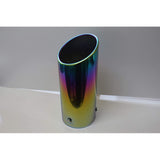 Jet Inoue (Jet INOUE) Stainless steel muffler cutter 114x280 Titanium with ring 504120