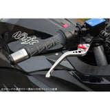 SSK LVEM028BK-RD Adjustable Lever, 3D Long, Lever Main Color: Matte Black, Adjuster Color: Matte Red