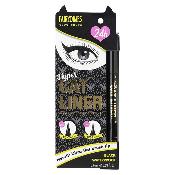 Fairy Drops Hyper Cat Liner Black Eyeliner 0.6ml