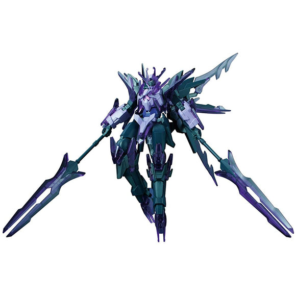 HGBF Gundam Build Fighters Tri Flame Transent Gundam Glacier 1/144 Scale Color Coded Plastic Model