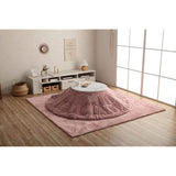 Ikehiko #6842459 Kotatsu Futon, Round, La Piercing, Approx. 72.8 inches (185 cm), Plain, Soft, Fluffy, Feminine