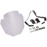 KITACO GROM 670-1452100 Aero Visor, Bolt-ON Type, Steel Black