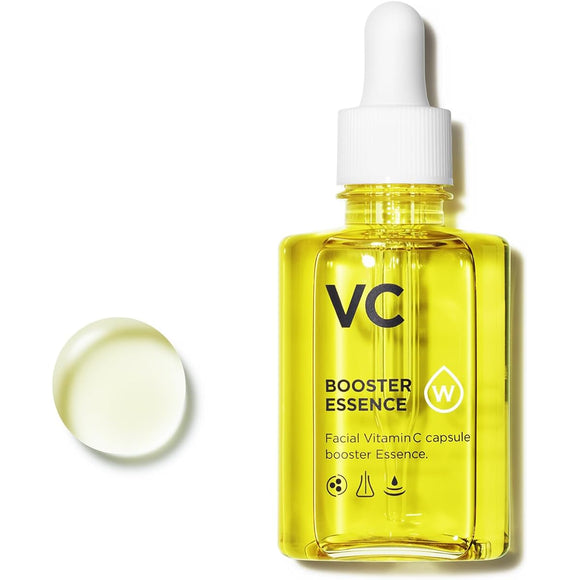W・VC Booster Essence [Beauty Serum Vitamin C Pore Texture Dullness Placenta  Hyaluronic Acid] 45mL / 1 bottle Approximately 60 days supply