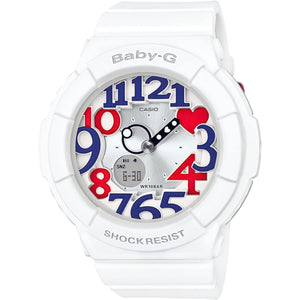 【新品未使用】CASIO BABY-G BGA-130TR-7BJF Casio] Watch BABY-G White Tricolor Series BGA-130TR-7BJF White