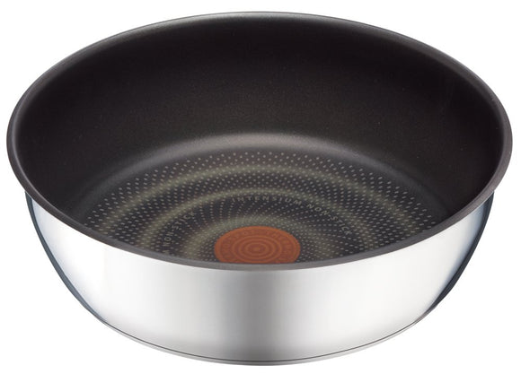Tefal L92935 Frying Pan, Ingenio Neo Removable Handle, Saute Pan, IH, Stainless Steel, 9.4 inches (24 cm)