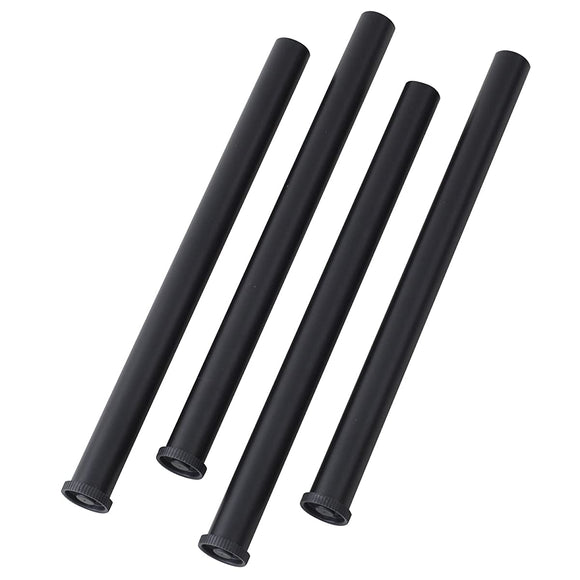 Yamazen AMDL-70(BK) Table Parts, Diameter 2.0 x Height 26.6 inches (5 x 67.5 cm), Set of 4, Assembly Free Table Legs, Parts Black