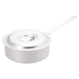 Endoshoji AKTF705 TKG Shallow Type Single Handle Pot, 11.8 inches (30 cm), Induction Compatible, Aluminum