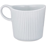 Hasami Ware 009546 239 Hayashikuro Kiln Mug, Large, Approx. 10.1 fl oz (300 ml), Line Carving, Gray, Microwave, Dishwasher Safe, Made in Japan