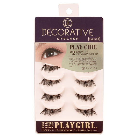 Decorative Eyelash PLAY GIRL PLAY CHIC NO.2