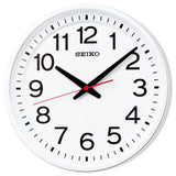 Seiko Clock GP219W Wall Clock, Office Type, Satellite Radio, Analog, White