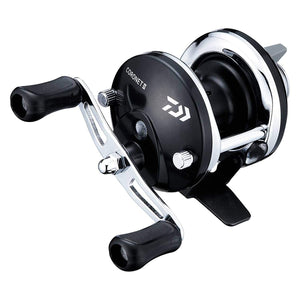 Daiwa Coronet II Hole Fishing/Wakasagi Reel, Red/Yellow/Orange/Black