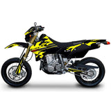 MDRZ4SM-B-YE-SH Graphic Kit, Shroud Set, Fireroad Model, Yellow