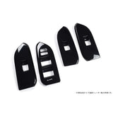 SecondStage Toyota Land CRUISER PRADO 150 Series Late Dedicated Pwsw (Door Switch) Panel with Rear Tweeter Piano Black / T412blk