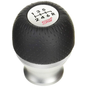 WRX STI VAB APPLIED: A-Shift Knob (6mt, Genuine Leather, Aluminum) SG117AJ010