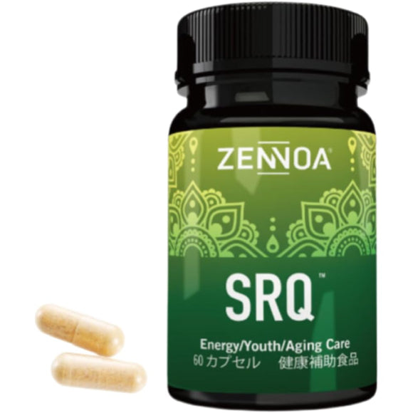 ZENNOA SRQ 60 Capsules Amino Acid Coenzyme Q10 Kotalahimbutsu
