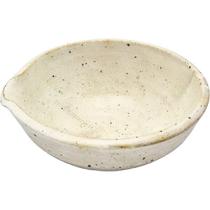 Mino Ware 134-0036 Sanoh Kiln Single Mouth Pot, Iron Powdered